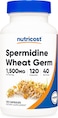 Nutricost Idine Wheat Germ Extract Supplement, 1500mg Wheat Germ Extract, 120 Capsules - 15mg Equivalent Idine Per Serving, 40 Servings, Vegetarian And Non-Gmo