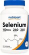 Nutricost Selenium Supplement 100Mcg, 240 Capsules, Vegetarian, Gluten Free &amp; Non-GMO