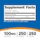 Nutricost Caffeine Pills 100mg Per Serving, 250 Capsules