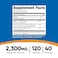 Nutricost Turmeric Curcumin With Bioperine And 95% Curcuminoids, 2300Mg, 120 Capsules, Veggie Capsules, 767Mg Per Cap, 40 Servings, Gluten Free, Non-GMO
