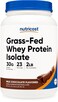 Nutricost Grass-Fed Whey Protein Isolate, Non-GMO, Gluten Free, Natural Flavors