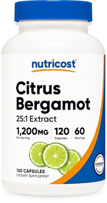 NUTRICOST CITRUS BERGAMOT 1200MG 120`S