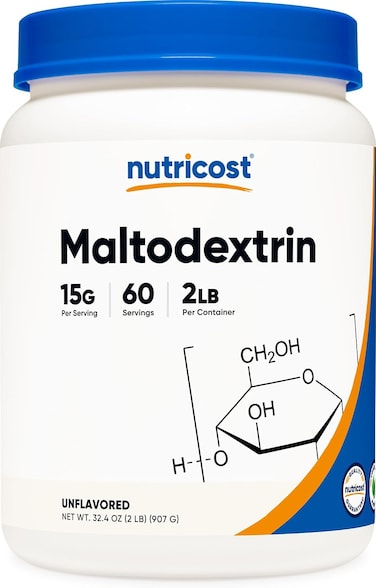 Nutricost Maltodextrin Powder -, Pure Powder, Gluten Free, Non-Gmo