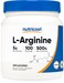Nutricost L-Arginine Powder 500 Grams (1.1lbs), Pure L-Arginine Powder, 5000mg Per Serving; 100 Servings