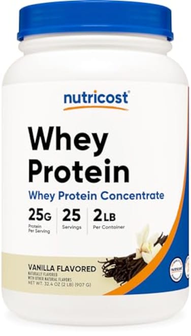 Nutricost Whey Protein Concentrate 2Lbs Vanilla