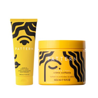 PATTERN Leave-In Conditioner and Styling Cream Duo Kit, Curl Defining, 9.8 fl oz and 15 fl oz