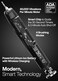 Aquasonic Black Series Ultra Whitening Toothbrush - ADA Accepted Power Toothbrush - 8 Brush Heads &amp; Travel Case - 40,000 VPM Electric Motor &amp; Wireless Charging - 4 Modes W Smart Timer