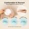 Keababies Organic Bamboo Nursing Breast Pads - 14 Washable Pads + Wash Bag - Breastfeeding Nipple Pad For Maternity - Reusable Nipplecovers For Breast Feeding - Breastfeeding Supplies (Pastel Touch)