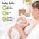 Keababies Organic Nursing Pads - 8 Washable Viscose Derived From Bamboo Breastfeeding Pads, Wash Bag, Reusable Breast Pads For Breastfeeding, Pads For Breastfeeding Essentials(Neutrals, L 4.8")