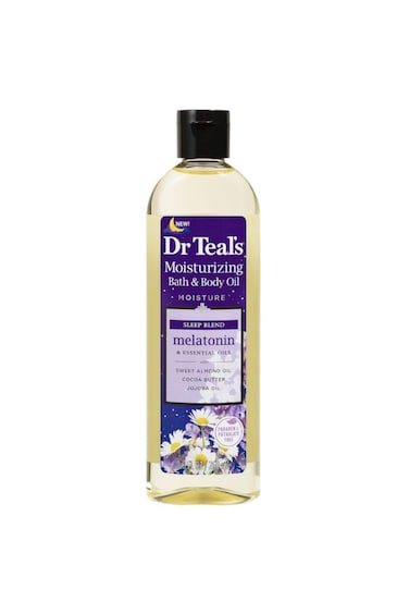 Dr Teals Bath &amp; Body Oil Moisturizing Sleep Blend With Melatonin 260Ml