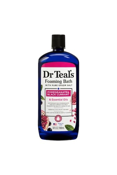 Dr Teals Foaming Bath With Pure Epsom Salt Pomegranate &amp; Black Currant 1000Ml