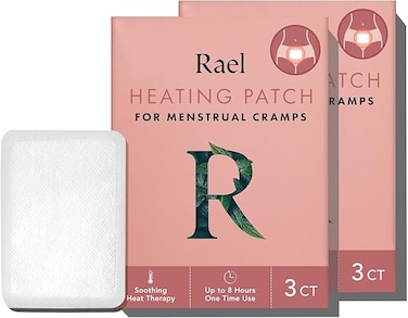Rael Natural Herbal Heating Patches (Pack of 2,6 Count)