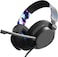 SKULLCANDY SLYR Wired Over Ear Gaming Headset for PC, PlayStation, PS4, PS5, Xbox Blue Digi Hype, One Size
