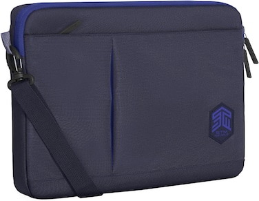 STM Blazer Laptop Sleeve - Slim &amp; Protective Fits Up To 14 Inch Laptop With External Zipper Pocket - Ideal For Students &amp; Business Men &amp; Women - Blue
