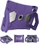 STM Duxling Case For iPad 10th Gen 2022, Drop Proof, Water Proof, Kid Proof Cover With Stand, Ultra Lightweight, 2-Handle Design, Made For K-2 Kids, Purple