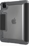 STM Dux Plus For Apple iPad Pro 11" M4 2024, Ultra Protective Case, Clear Transparent Back, Military Drop Test Certified With Apple Pencil Storage, Supports Auto Sleep/Wake Function, Black