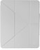 STM Opp Case For Apple iPad Air 13" M2 2024, Slim, Lightweight Protective Folio Cover, Anti-Scratch/Anti-Slip, Transparent Back, With Apple Pencil Storage, Supports Auto Sleep/Wake Function, Grey