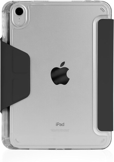 STM حافظة او بي بي لجهاز ابل ايباد ميني 8.7 انش الجيل السابع A17 برو/ الجيل السادس  غطاء واقي خفيف ورفيع، ظهر شفاف مضاد للخدش، سهل التركيب والازالة، مع تخزين قلم ابل، خاصية النوم/الاستيقاظ التلقائي