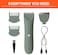MERIDIAN Slimmer Trimmer, Body Hair Trimmer, Bikini Hair Removal, No Nicks, Razor Burn, No Ingrowns, Ergonimic Design, Wet/Dry Tech, LED Spotlight, SAGE