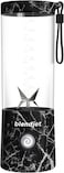 Blendjet 2 Portable Blender, World's Most Powerful 16Oz @22,000 RPM, 6 Stainless Steel Blades, Ice Crasher, USB-C Charging, Leak Proof, Self Cleaning, Safety Features, BPA Free - Black Marble Print
