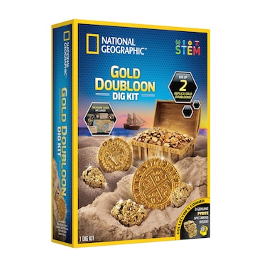 Blue Marble National Geographic Gold Doubloon Dig Kit