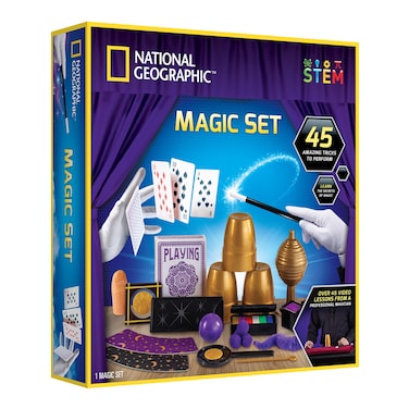 Blue Marble National Geographic Magic Set - 45 Amazing Tricks!