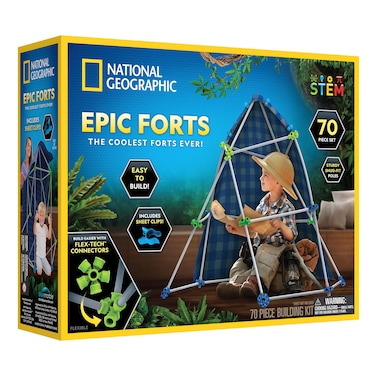 Blue Marble National Geographic Epic Forts Building Kit