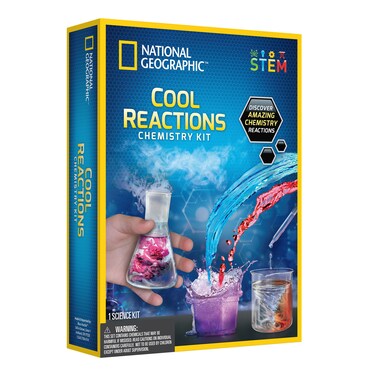 Blue Marble National Geographic Cool Reactions Chemistry Kit