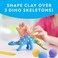 Blue Marble National Geographic Clay Dinosaur Modeling Kit