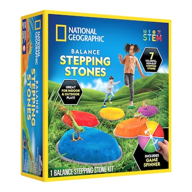 Blue Marble National Geographic Balance Stepping Stones - 7 piece