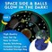 Blue Marble National Geographic Glow-in-the-Dark Space Darts