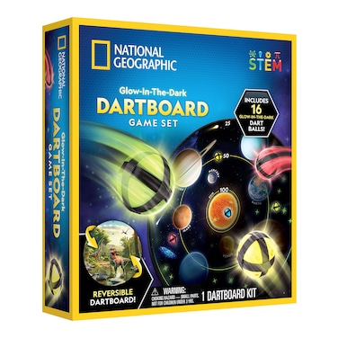 Blue Marble National Geographic Glow-in-the-Dark Space Darts