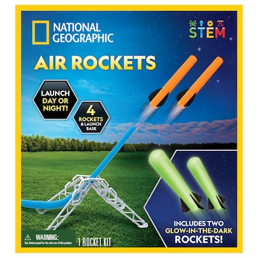 Blue Marble National Geographic Air Rockets
