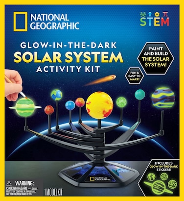 National Geographic Glow-In-the-Dark Solar System Activity Kit