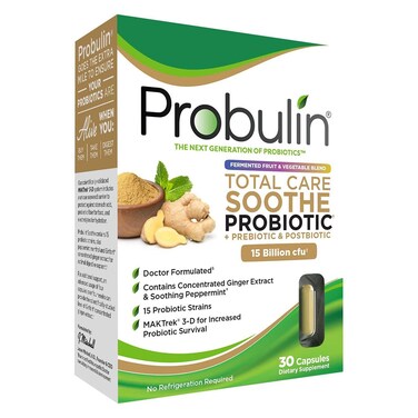 Probulin Total Care Soothe Probiotic Capsules 30&rsquo;s