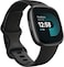 Fitbit Activity Tracker Versa 4 Fitness Watch - Black / Graphite Aluminum (International Version)