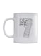 Ana Mayal Printed Mug White/Black