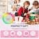 Monster Hotshot Plus Portable Bluetooth Speakers, Mini Karaoke Machine, Portable Bluetooth Karaoke Speaker with Microphone, Christmas Gift for Kids and Adults, White