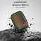 Monster Blaster Micro Wearable Bluetooth Speaker, Clip-On Wireless Small Portable Speaker with Built-in Mic (Non-Magnetic), IPX7 Waterproof, TWS, Hands-Free Music/Calls/Cycling/Running, Green