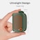 Monster Blaster Micro Wearable Bluetooth Speaker, Clip-On Wireless Small Portable Speaker with Built-in Mic (Non-Magnetic), IPX7 Waterproof, TWS, Hands-Free Music/Calls/Cycling/Running, Green