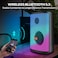 Monster Sparkle Loud Bluetooth Speaker 80W, Party Speaker with Powerful Sound and Heavy Bass, Colorful Lights, 24H Playtime, AUX, USB Playback, Portable Waterproof Speaker for Outdoor Home
