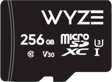 Wyze Expandable Storage 256GB MicroSDHC Card Class 10 - Black (International Version)