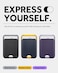 Caseology Nano Pop Stand Magnetic Wallet Case Sleeve [3 Card holder] with Kickstand [MagSafe compatible] Vegan Leather for iPhone 15/14/13/12 series - Black Sesame