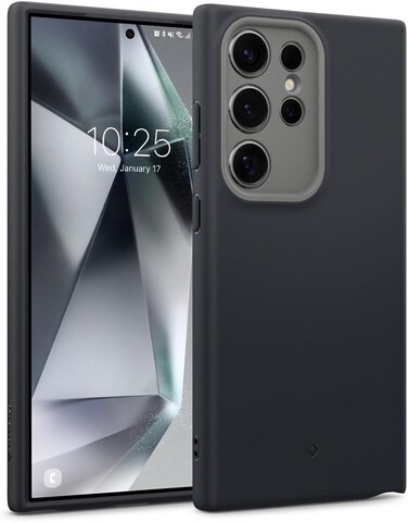 Caseology Nano Pop for Samsung Galaxy S24 ULTRA Case Cover (2024) Military Grade - Black Sesame