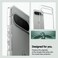 Caseology Capella Kickstand for Google Pixel 9 Pro XL case cover [Built-in Kick stand] Military Grade - Clear Charcoal Gray