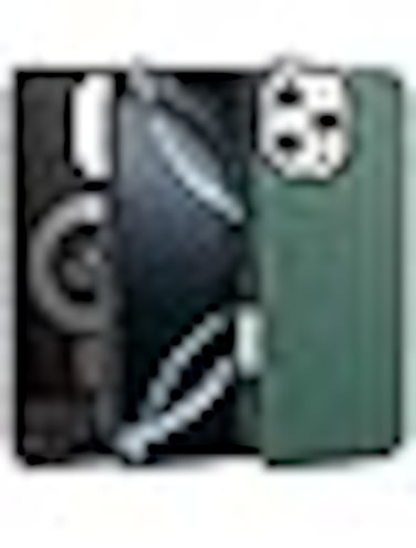 Caseology Dual Grip Mag for iPhone 16 Pro MAX case cover [MagSafe compatible] Military Grade - Jade Green