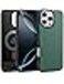 Caseology Dual Grip Mag for iPhone 16 Pro MAX case cover [MagSafe compatible] Military Grade - Jade Green