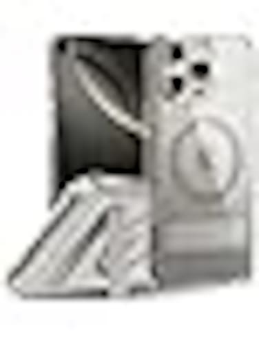 Caseology Capella Mag Kickstand for iPhone 16 Pro MAX case cover [MagSafe Compatible] - Clear Gray