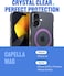 Caseology Capella Mag for iPhone 16 case cover (2024) [MagSafe Compatible] - Clear Purple