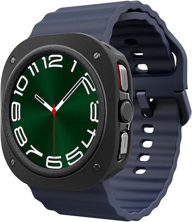 Caseology Vault designed for Samsung Galaxy Watch Ultra Case Cover 47mm (2024) - Matte Black